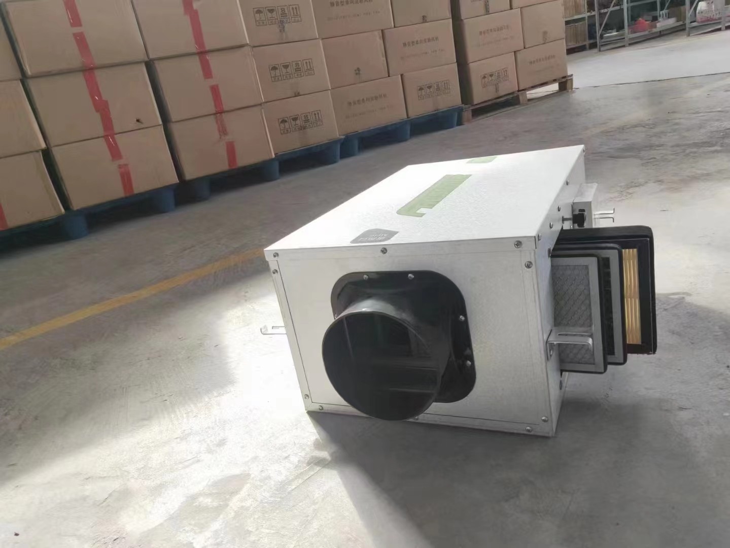 单向新风机的组成部? onmousewheel=